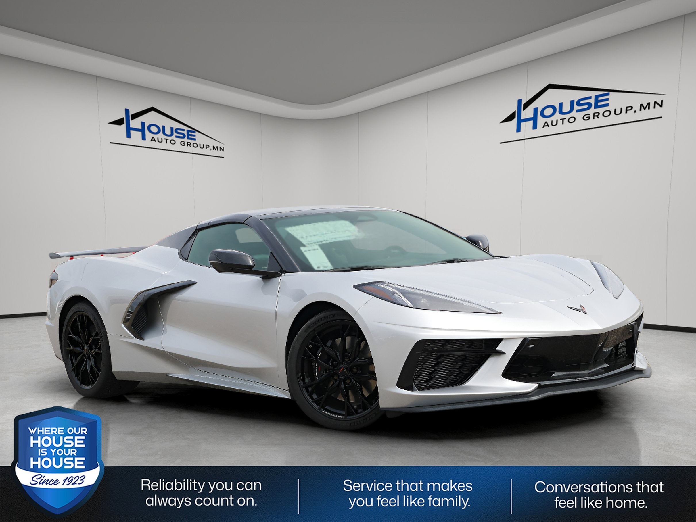 Blade Silver Metallic 2026 Chevrolet Corvette Stingray 3LT Convertible RWD Convertible Rear-Wheel Drive Automatic