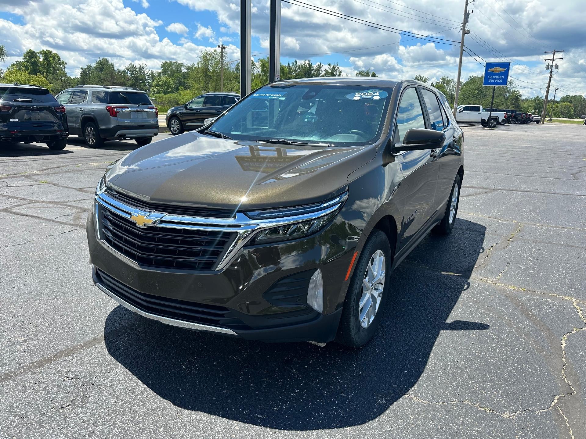 Harvest Bronze Metallic 2024 Chevrolet Equinox SUV / Crossover Four-Wheel Drive Automatic