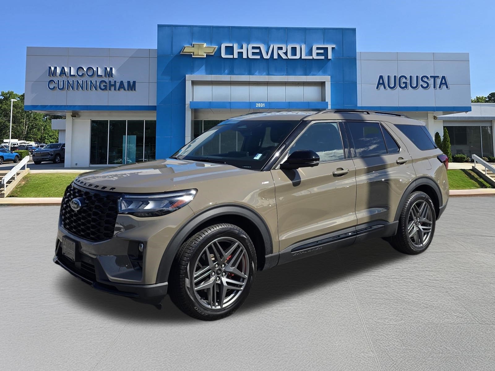 Gray 2026 Ford Explorer SUV / Crossover Rear-Wheel Drive 
