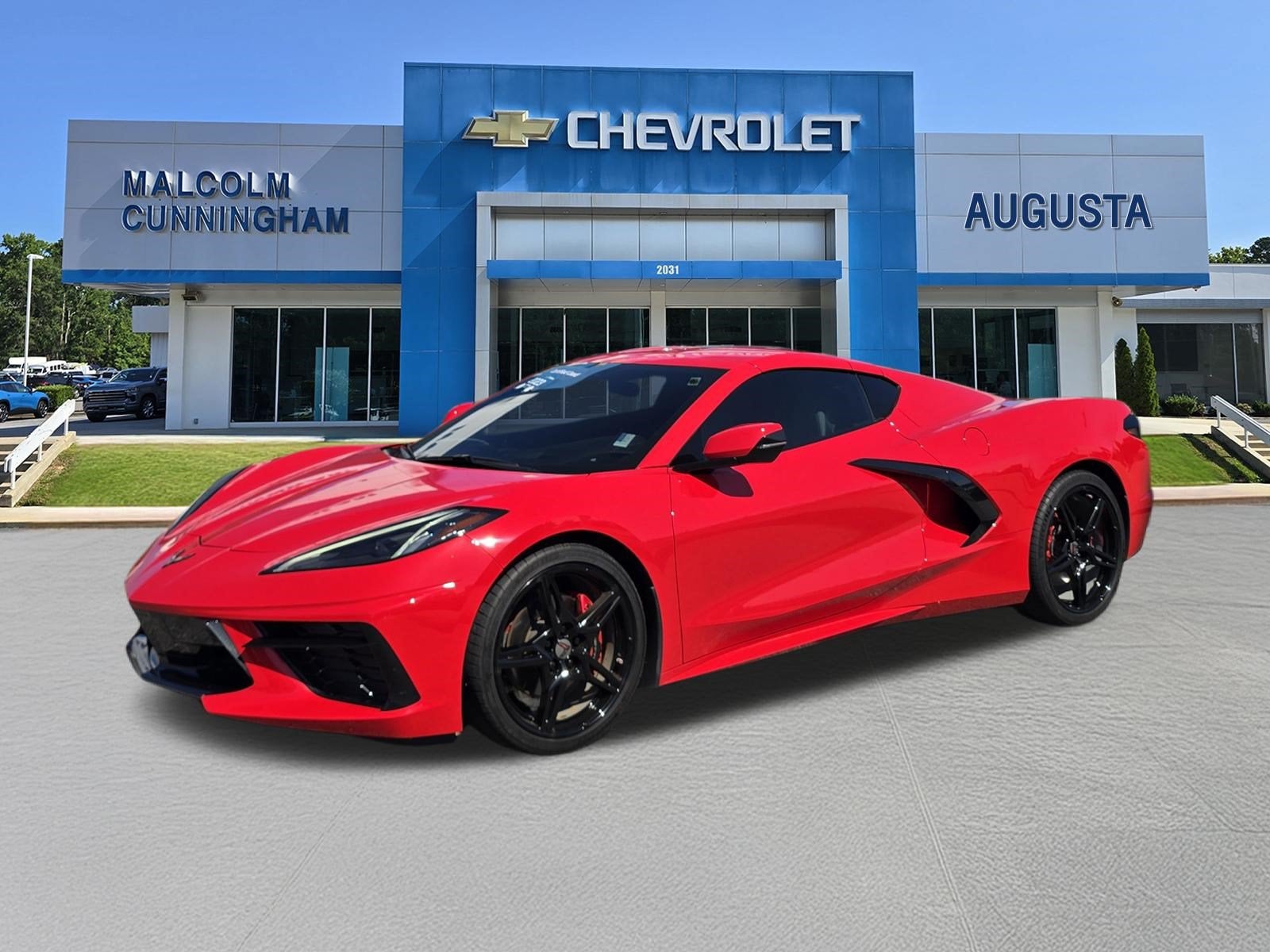 Torch Red 2023 Chevrolet Corvette Coupe Rear-Wheel Drive Automatic