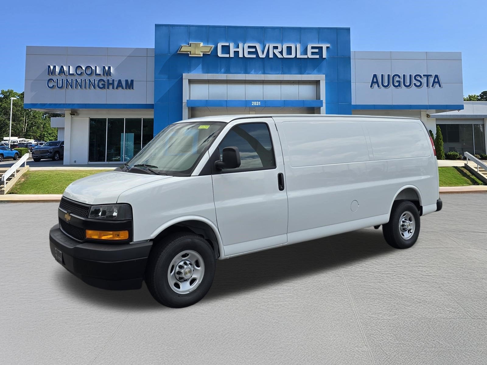 Summit White 2026 Chevrolet Express Cargo Van Rear-Wheel Drive Automatic