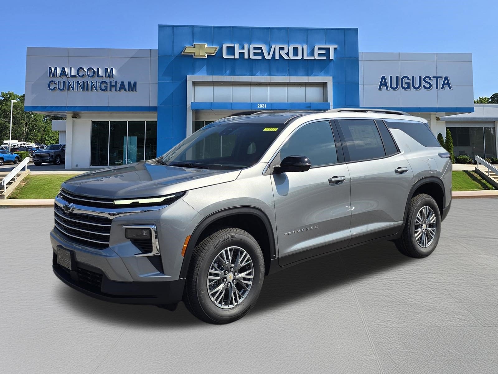 Sterling Gray Metallic 2026 Chevrolet Traverse SUV / Crossover Front-Wheel Drive Automatic