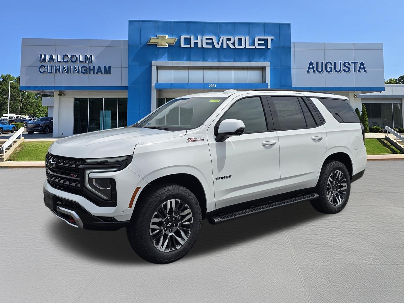 Summit White 2026 Chevrolet Tahoe SUV / Crossover Four-Wheel Drive Automatic