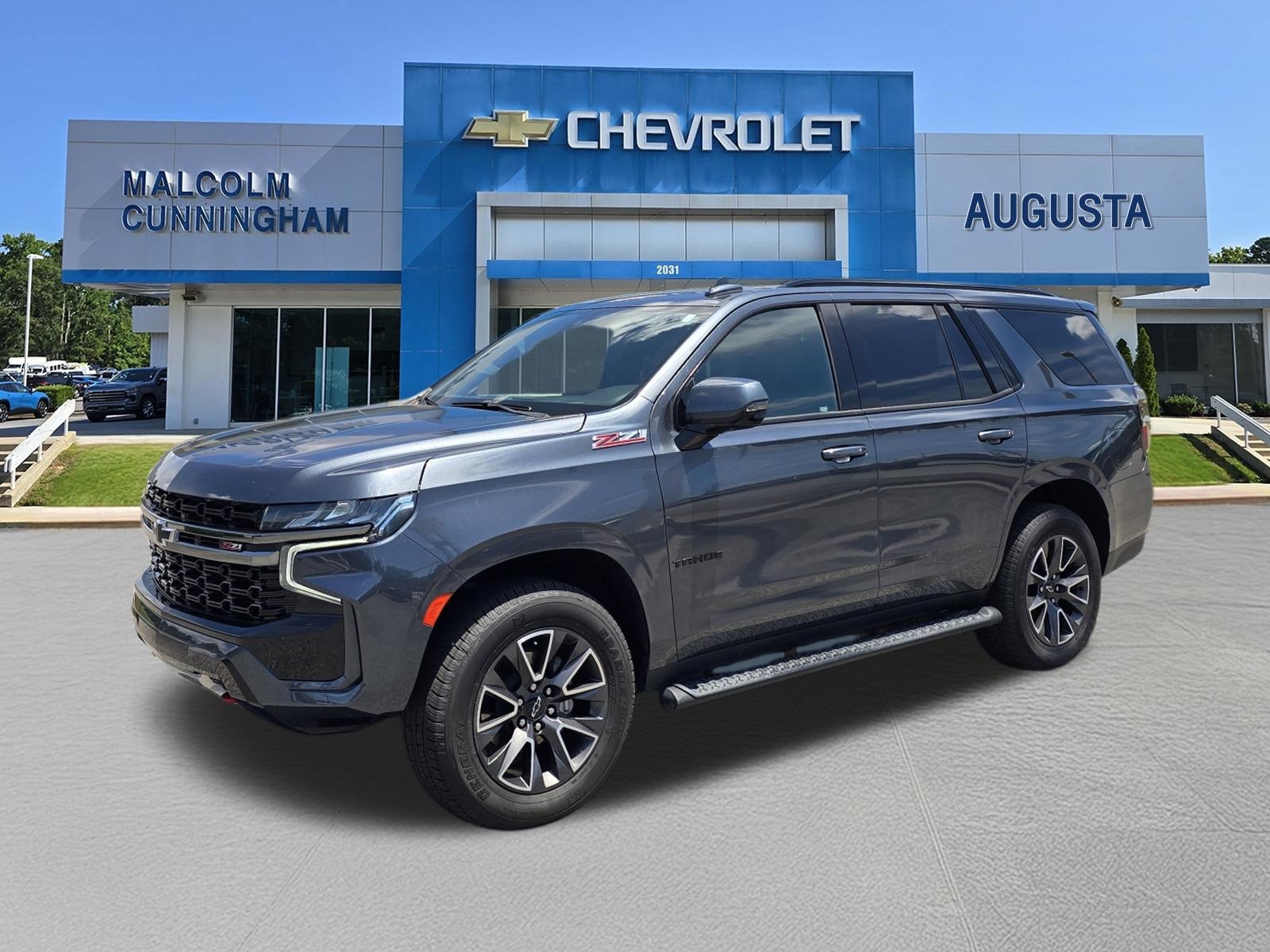 Shadow Gray Metallic 2021 Chevrolet Tahoe SUV / Crossover Four-Wheel Drive Automatic