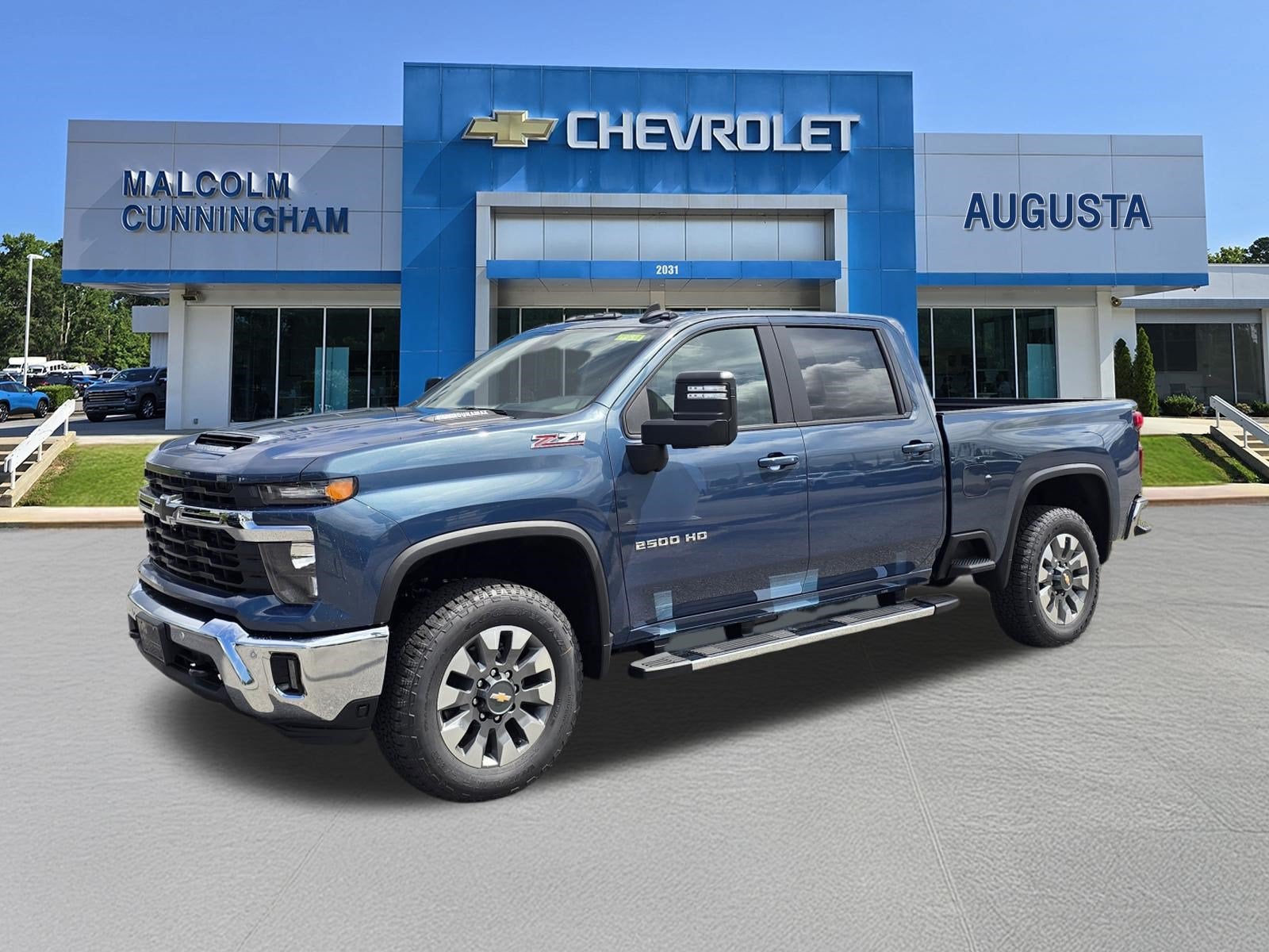 Lakeshore Blue Metallic 2026 Chevrolet Silverado 2500HD Pickup Truck Four-Wheel Drive Automatic