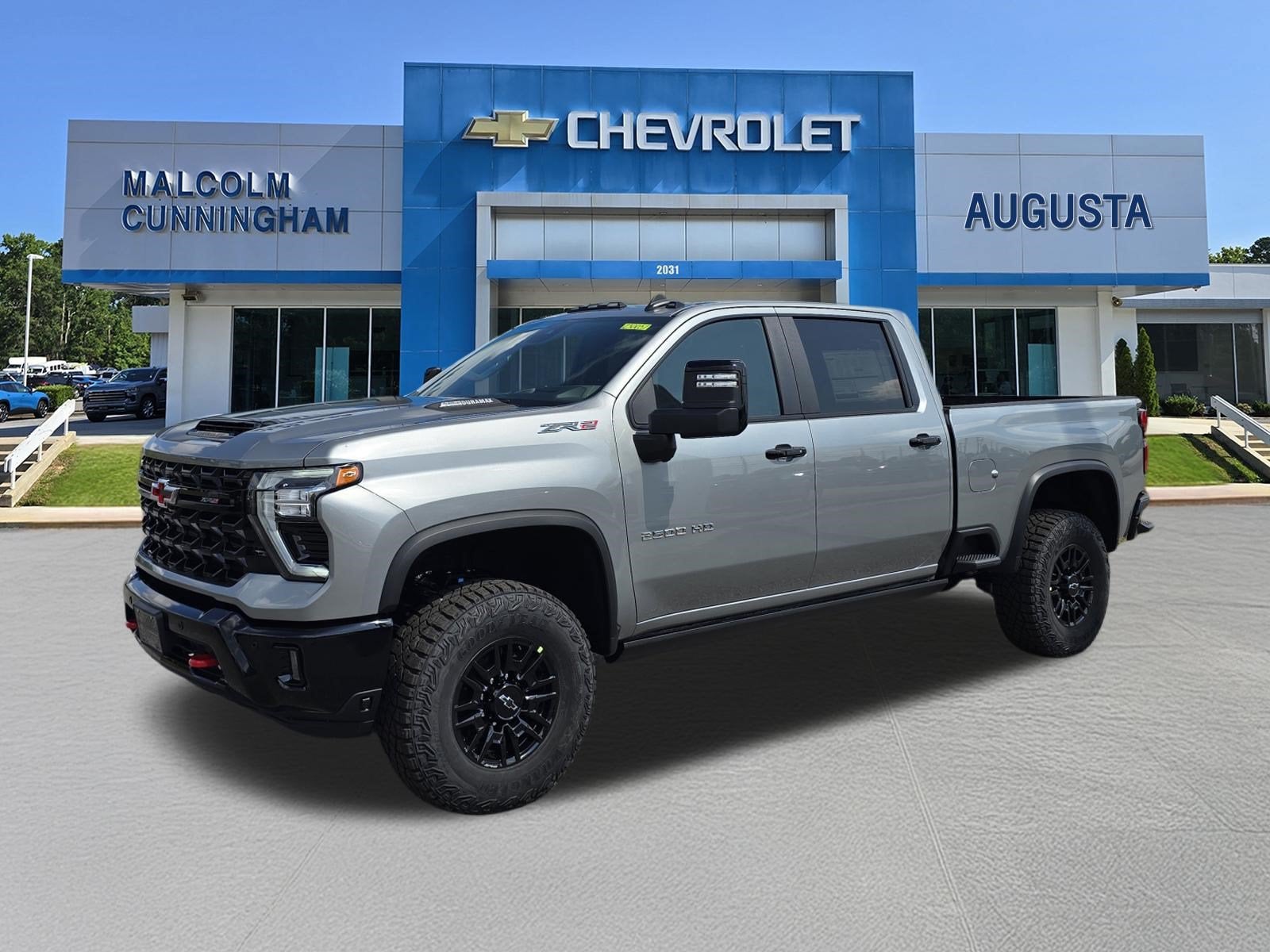 Sterling Gray Metallic 2026 Chevrolet Silverado 2500HD Pickup Truck Four-Wheel Drive Automatic