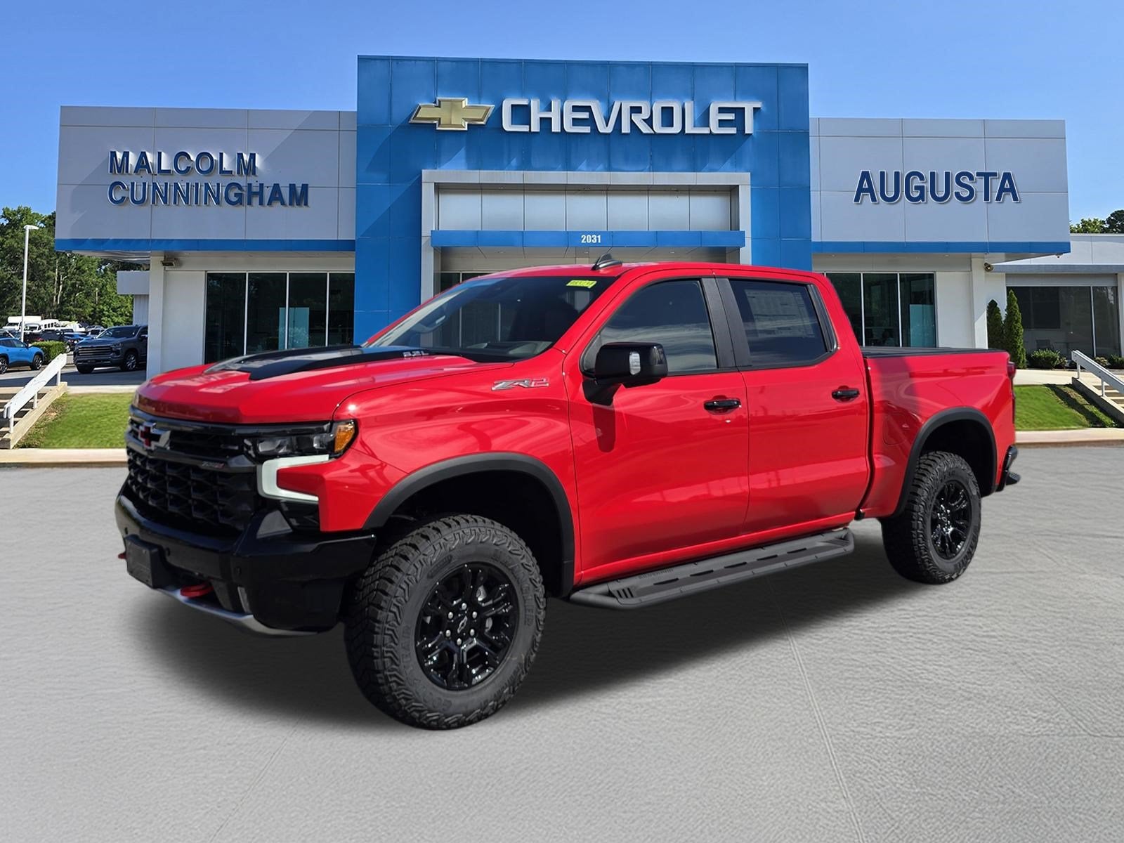 Red Hot 2026 Chevrolet Silverado 1500 Pickup Truck Four-Wheel Drive Automatic