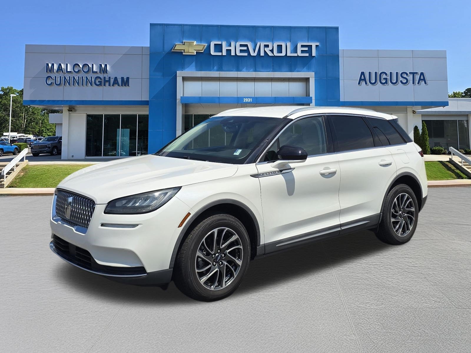 White 2020 Lincoln Corsair SUV / Crossover Front-Wheel Drive 8-Speed Automatic