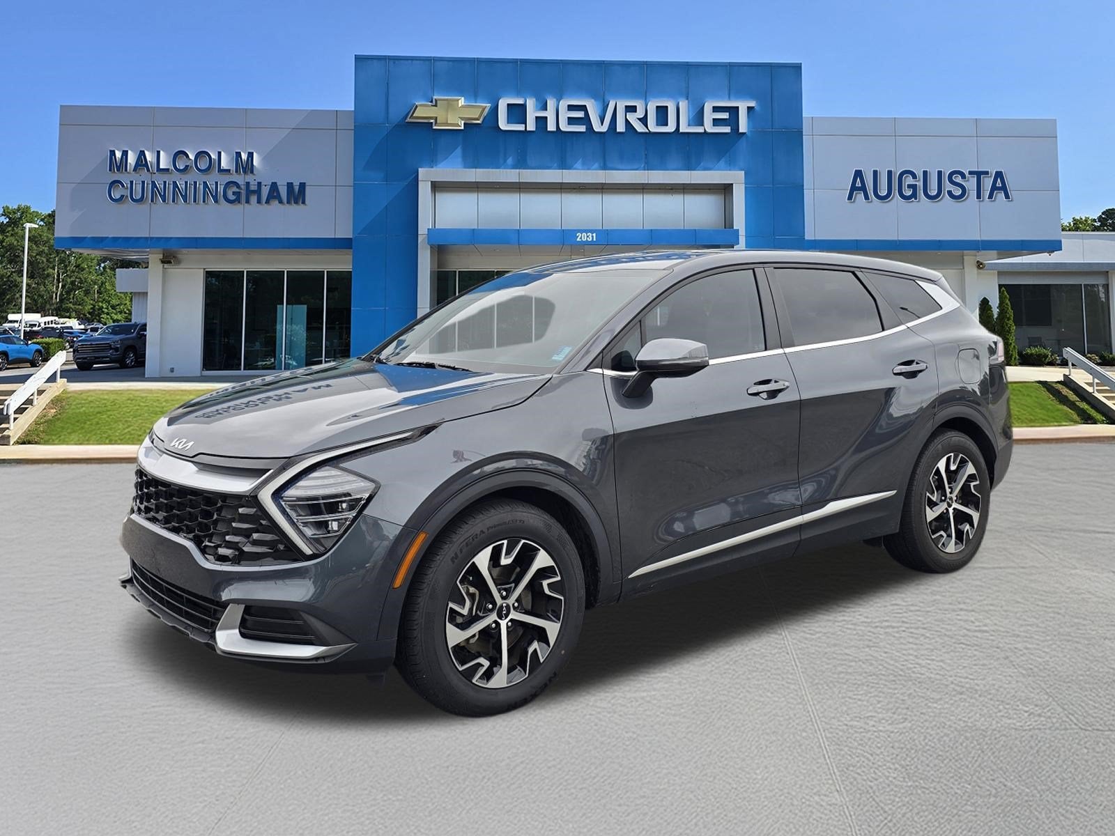 Gray 2024 Kia Sportage SUV / Crossover Front-Wheel Drive 