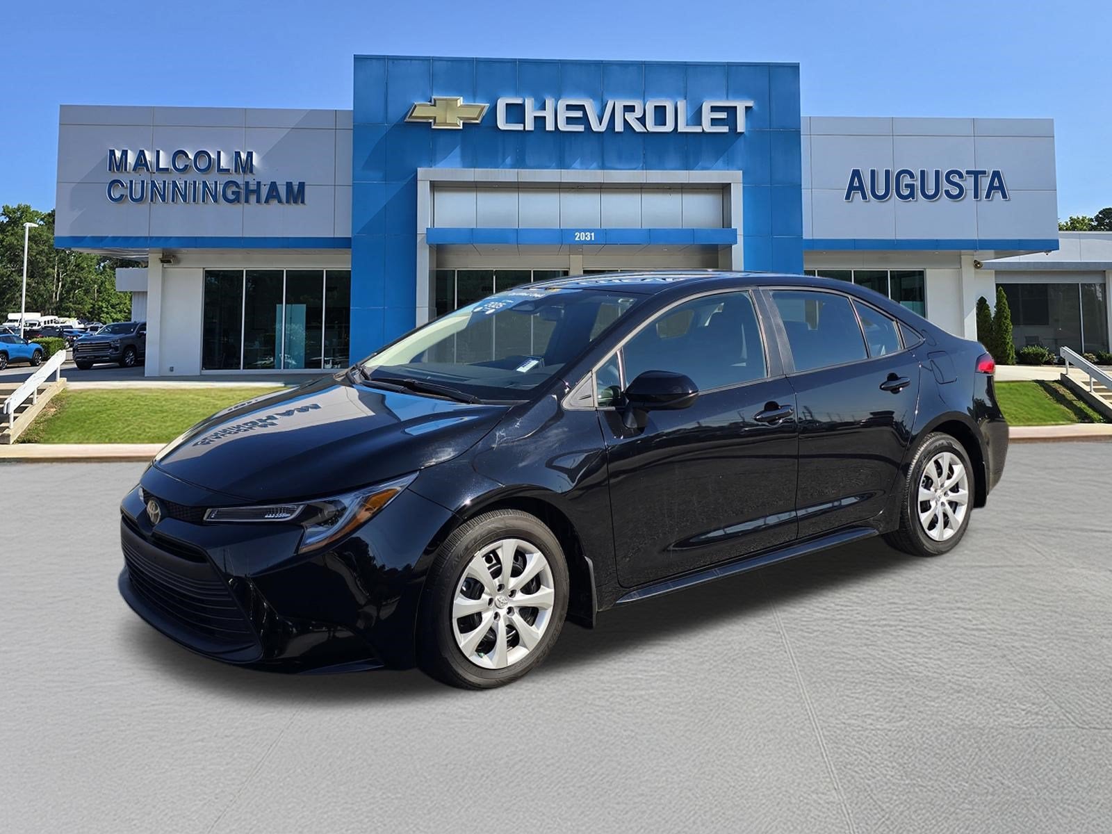 Black 2025 Toyota Corolla Sedan Front-Wheel Drive Continuously Variable Transmission