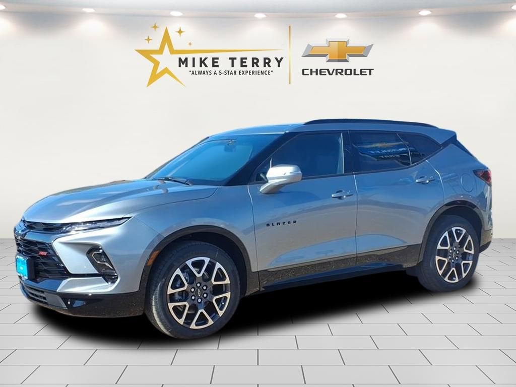 Sterling Gray Metallic 2025 Chevrolet Blazer RS FWD SUV / Crossover Front-Wheel Drive Automatic