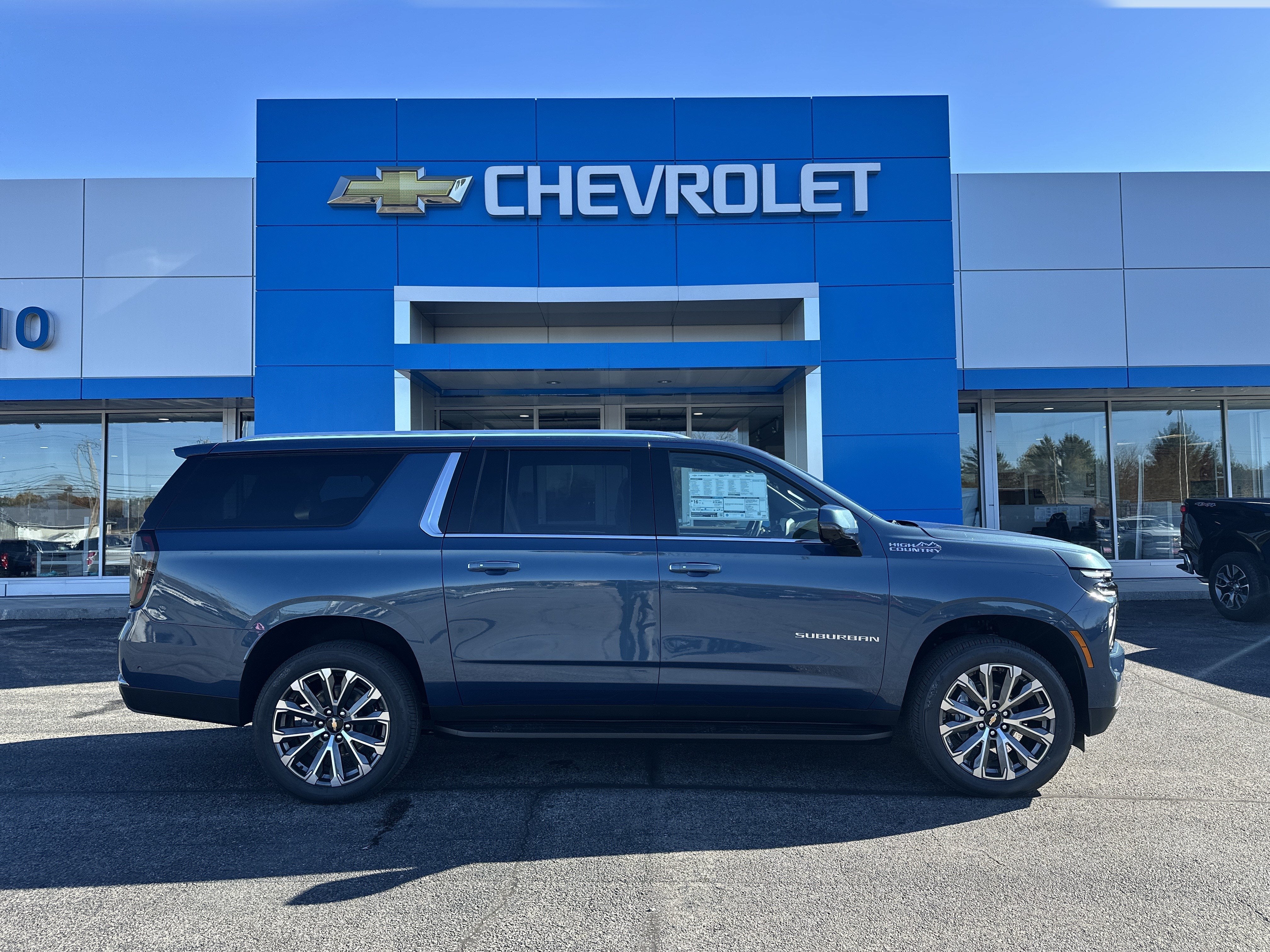 Lakeshore Blue Metallic 2027 Chevrolet Suburban SUV / Crossover Four-Wheel Drive Automatic