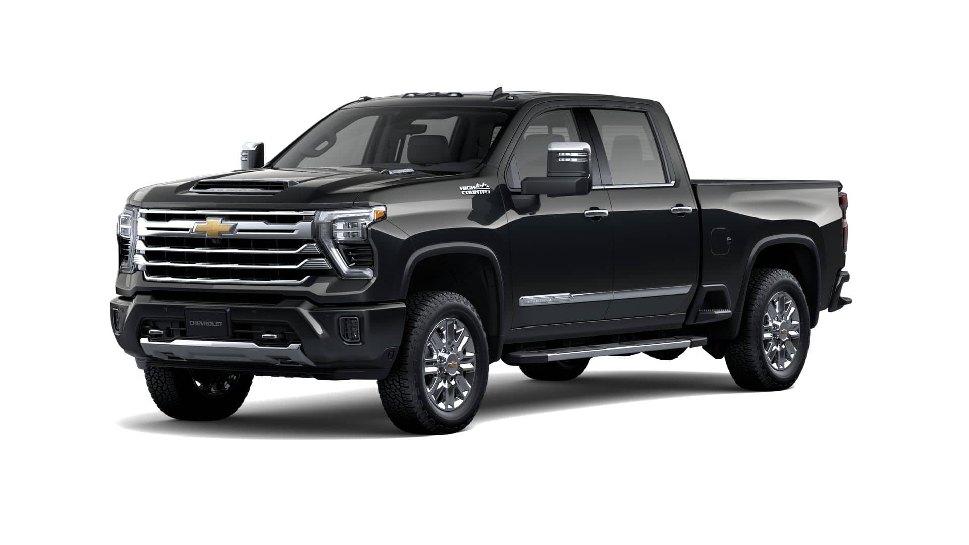 Black 2026 Chevrolet Silverado 2500HD Pickup Truck Four-Wheel Drive Automatic