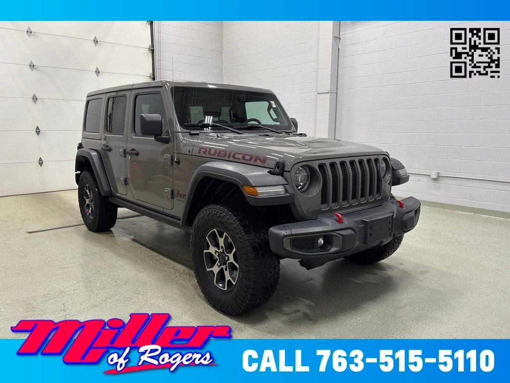 Gray 2019 Jeep Wrangler SUV / Crossover Four-Wheel Drive 