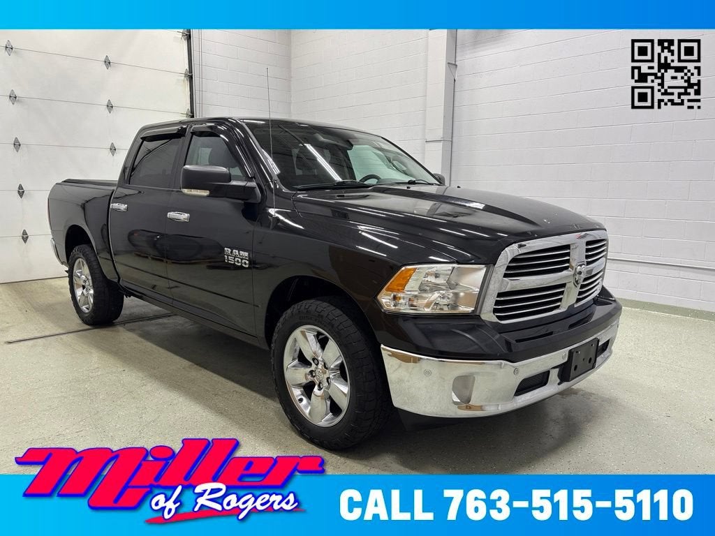 Black 2017 RAM 1500 Pickup Truck Four-Wheel Drive 