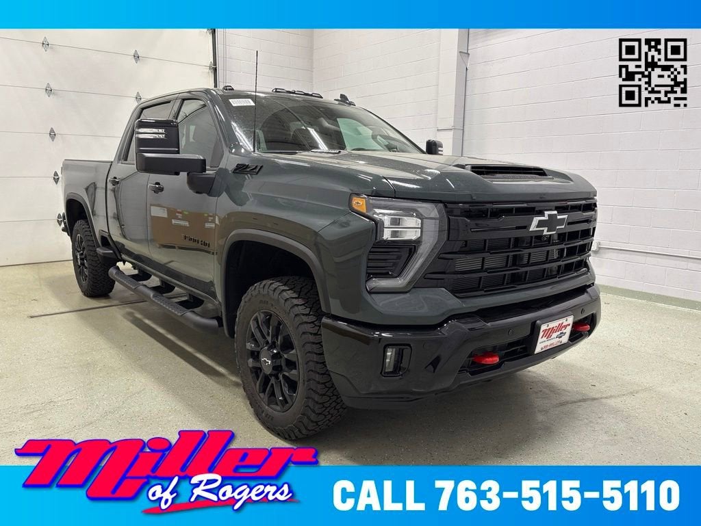 Cypress Gray 2026 Chevrolet Silverado 3500HD Pickup Truck Four-Wheel Drive Automatic