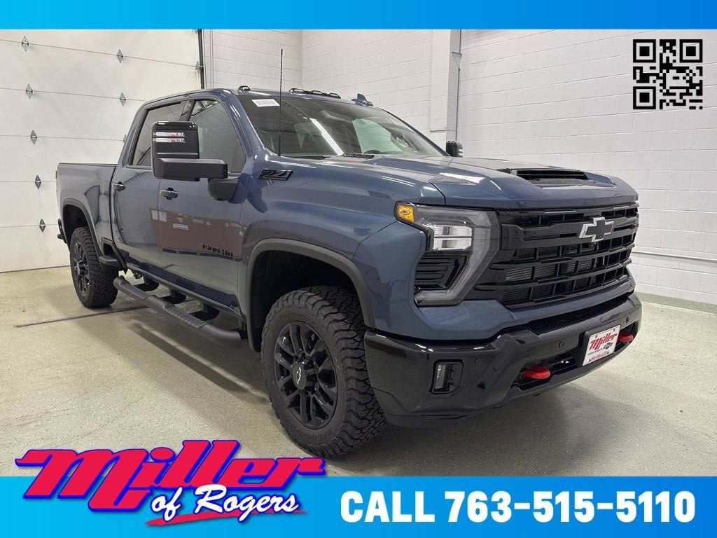 Lakeshore Blue Metallic 2026 Chevrolet Silverado 3500HD Pickup Truck Four-Wheel Drive Automatic