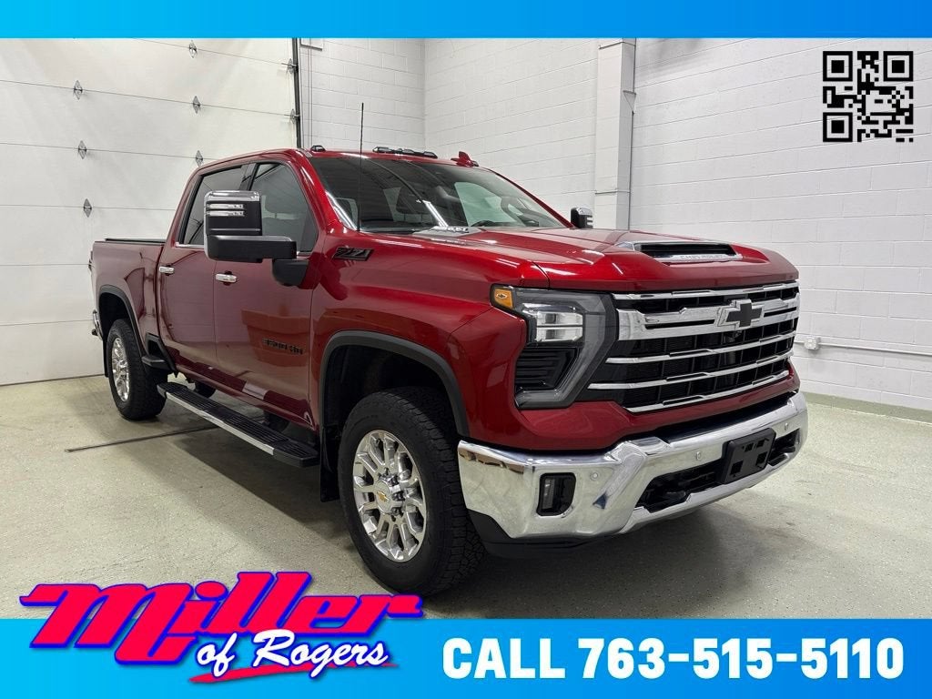 Radiant Red Tintcoat 2024 Chevrolet Silverado 3500HD Pickup Truck Four-Wheel Drive Automatic