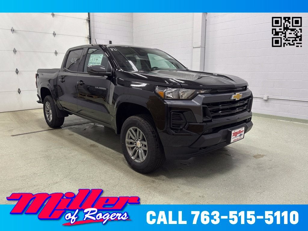 Black 2026 Chevrolet Colorado Pickup Truck Four-Wheel Drive Automatic