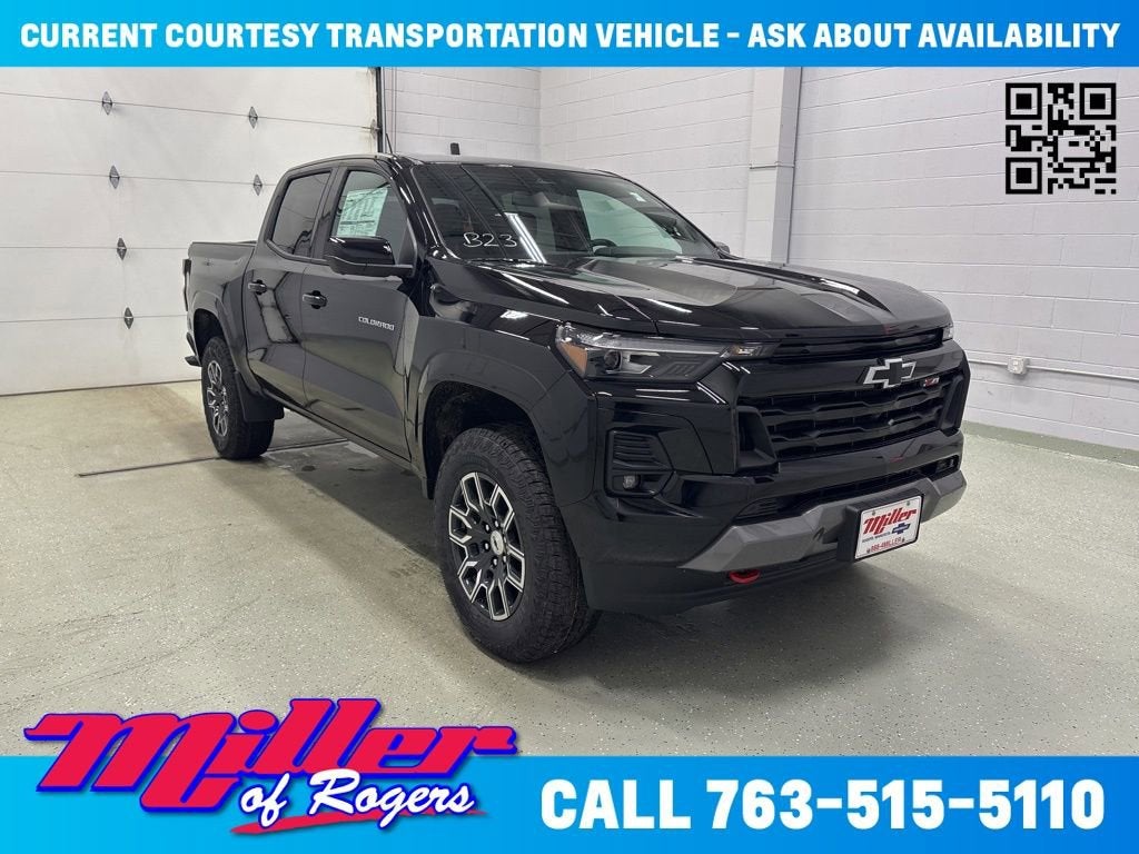 Black 2026 Chevrolet Colorado Pickup Truck Four-Wheel Drive Automatic