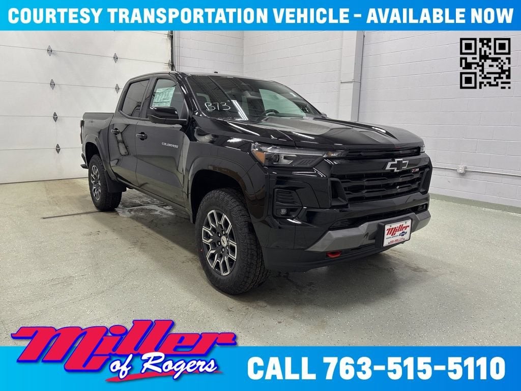 Black 2026 Chevrolet Colorado Pickup Truck Four-Wheel Drive Automatic