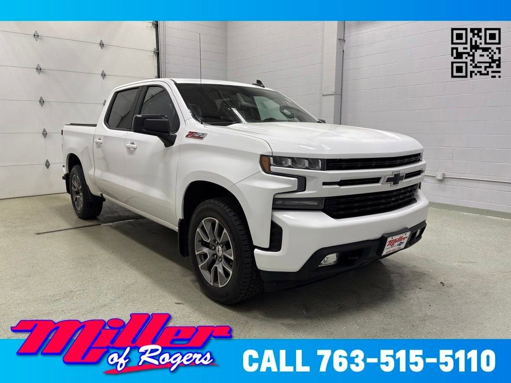 Summit White 2020 Chevrolet Silverado 1500 Pickup Truck Four-Wheel Drive Automatic