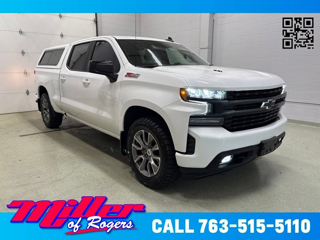 Summit White 2020 Chevrolet Silverado 1500 Pickup Truck Four-Wheel Drive Automatic