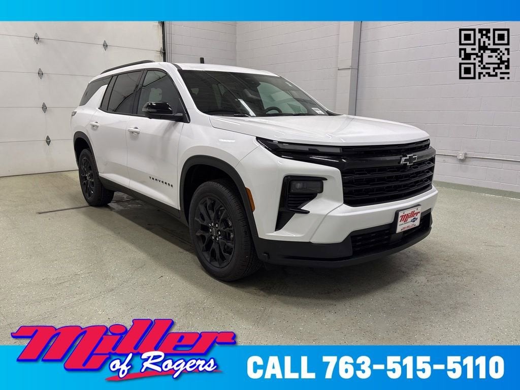 Summit White 2026 Chevrolet Traverse LT AWD SUV / Crossover Four-Wheel Drive Automatic
