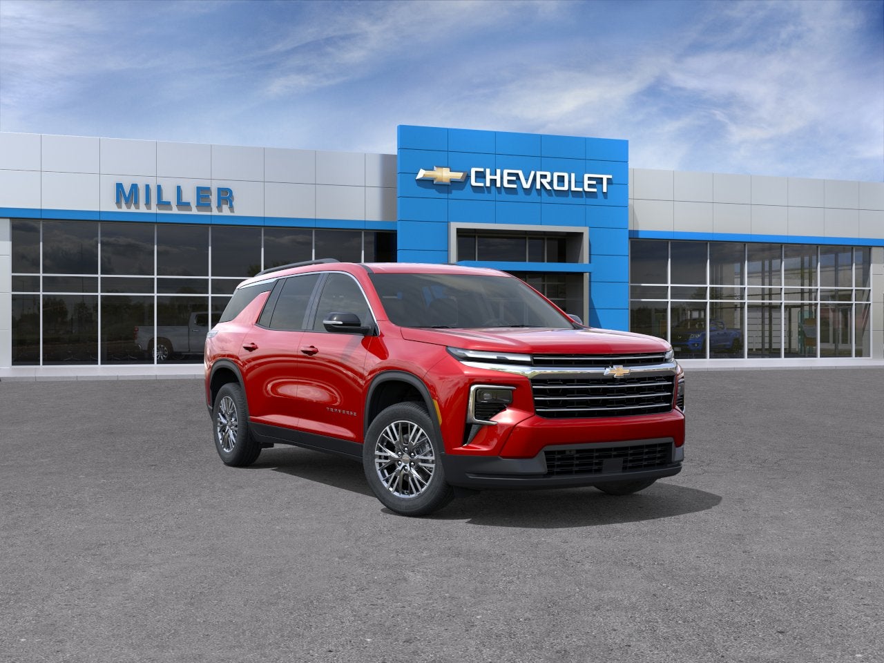Radiant Red Tintcoat 2026 Chevrolet Traverse SUV / Crossover Four-Wheel Drive Automatic
