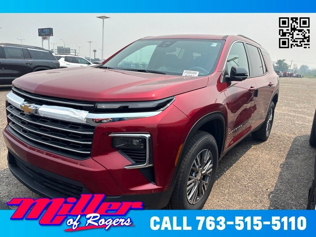 Radiant Red Tintcoat 2026 Chevrolet Traverse SUV / Crossover Four-Wheel Drive Automatic