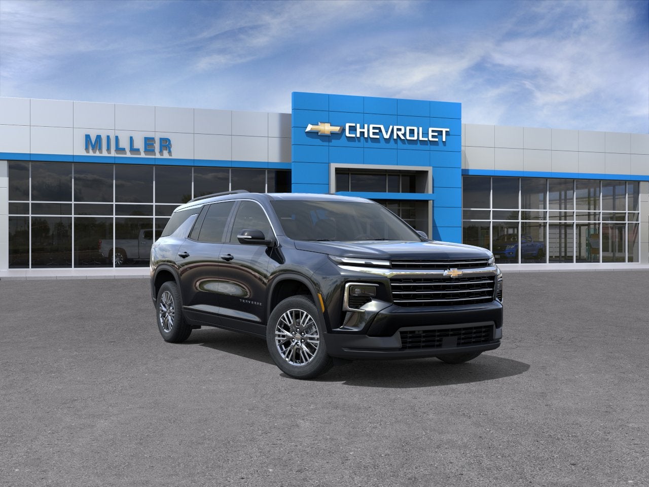 Mosaic Black Metallic 2026 Chevrolet Traverse SUV / Crossover Four-Wheel Drive Automatic