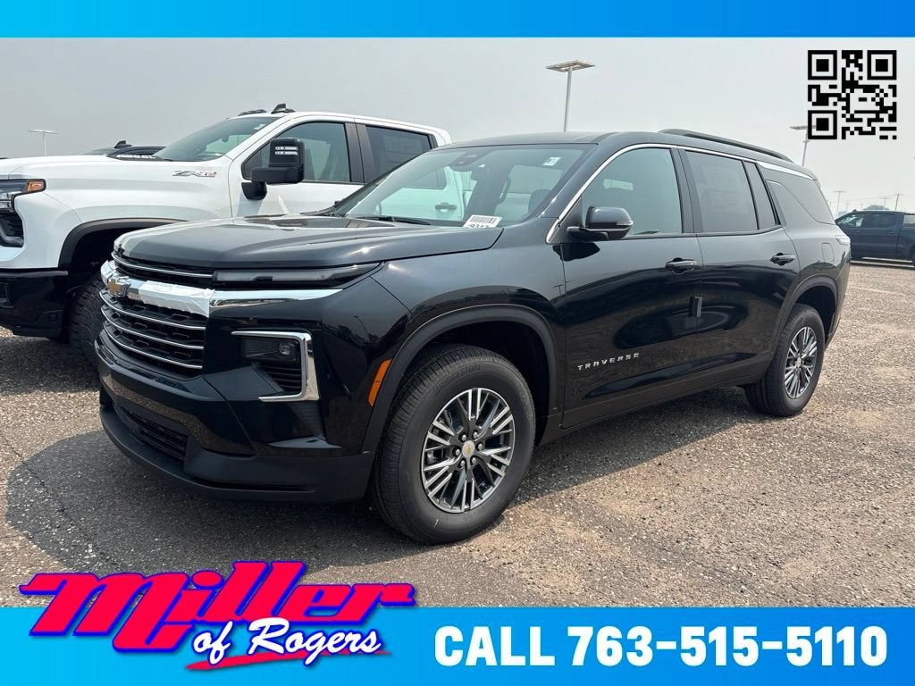 Mosaic Black Metallic 2026 Chevrolet Traverse SUV / Crossover Four-Wheel Drive Automatic