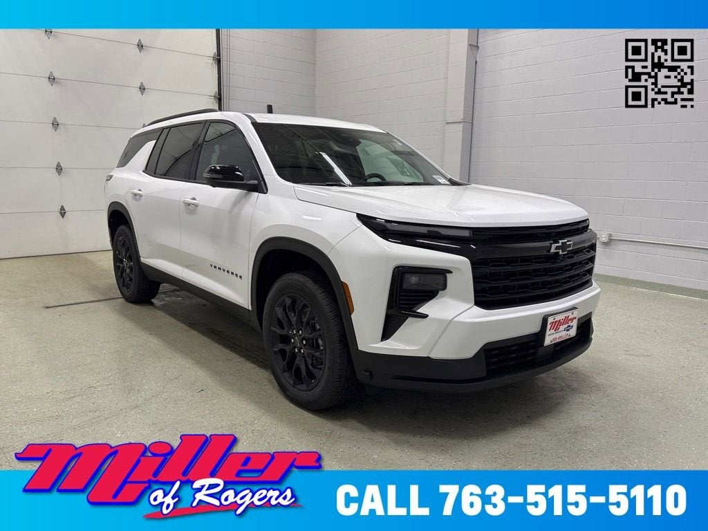 Summit White 2026 Chevrolet Traverse LT AWD SUV / Crossover Four-Wheel Drive Automatic