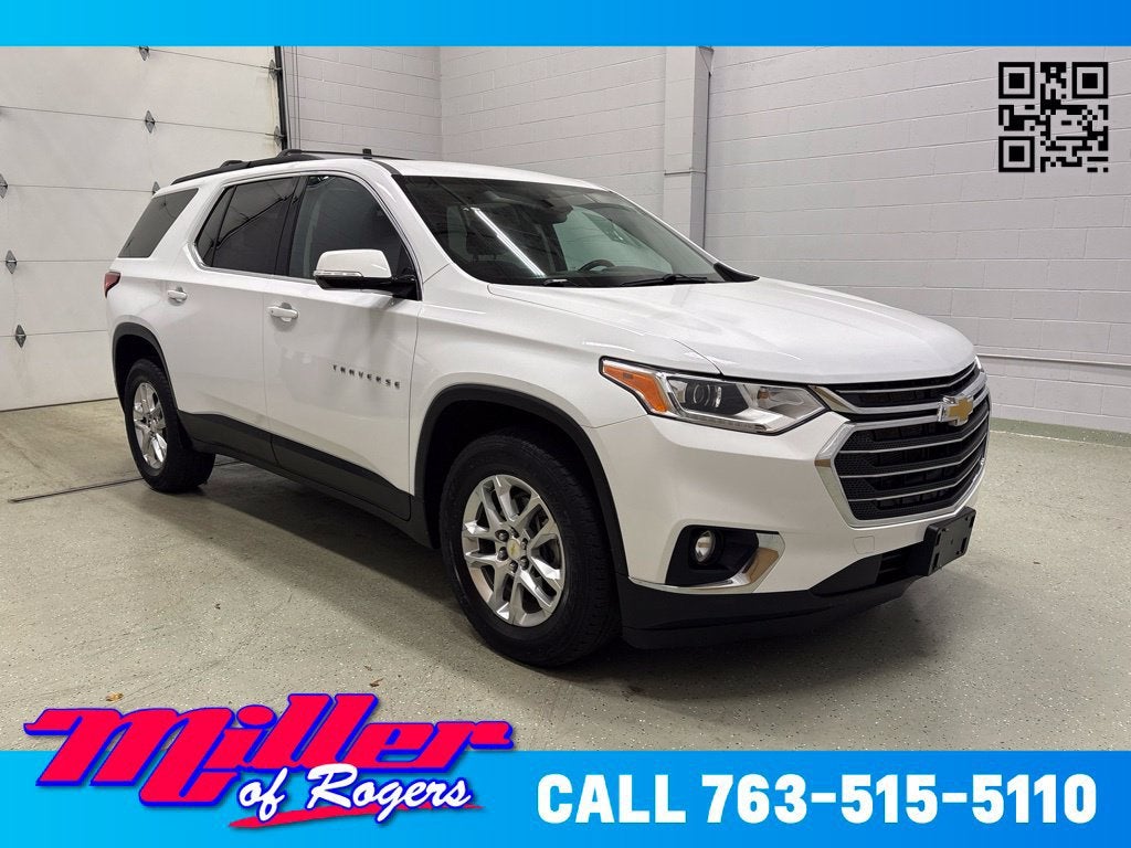Summit White 2020 Chevrolet Traverse SUV / Crossover Four-Wheel Drive Automatic