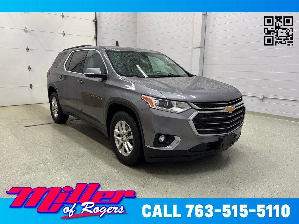 Gray (Satin Steel Metallic) 2020 Chevrolet Traverse SUV / Crossover Four-Wheel Drive Automatic
