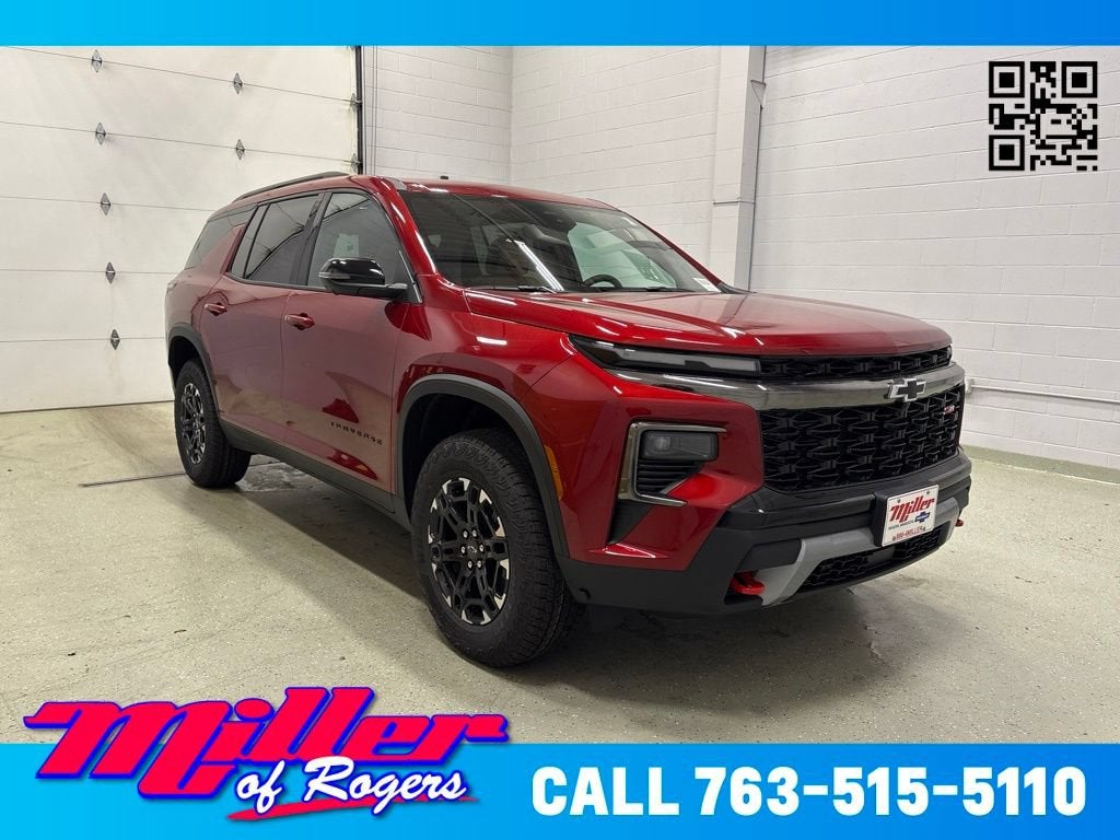 Radiant Red Tintcoat 2027 Chevrolet Traverse SUV / Crossover Four-Wheel Drive Automatic