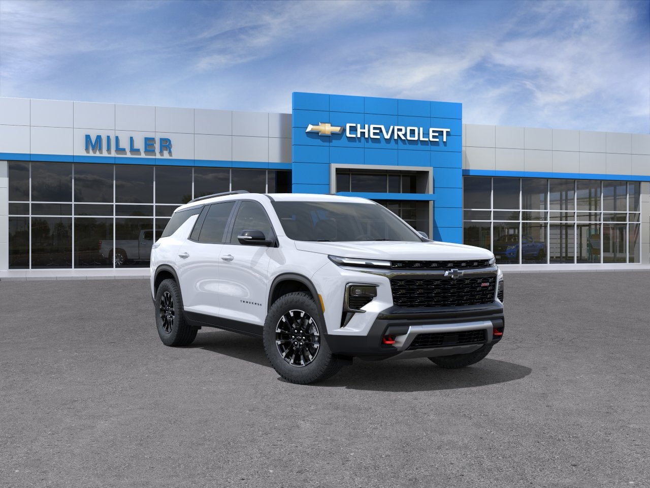 Polar White Tricoat 2026 Chevrolet Traverse SUV / Crossover Four-Wheel Drive Automatic