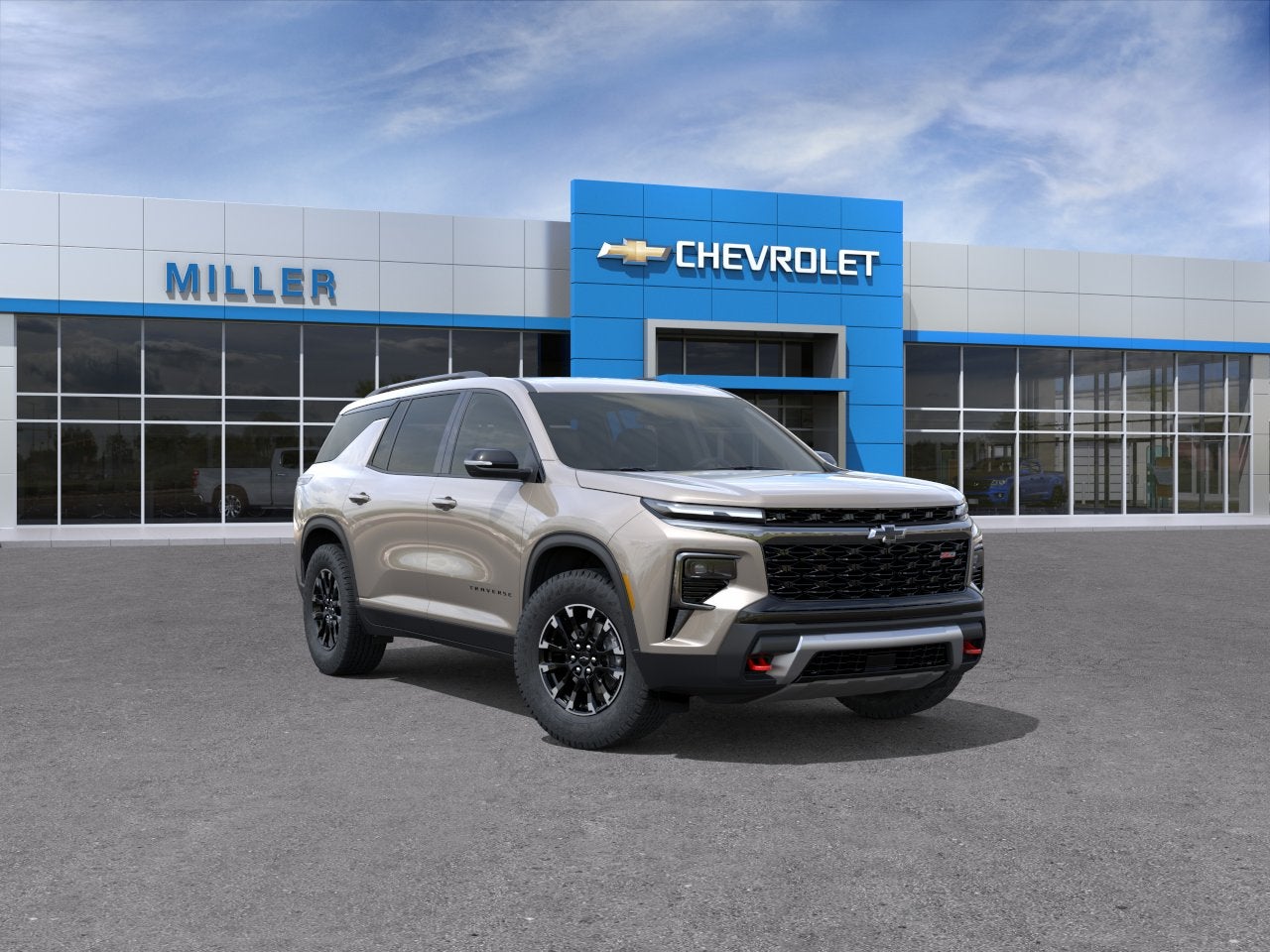 Sandstone Gray 2026 Chevrolet Traverse SUV / Crossover Four-Wheel Drive Automatic