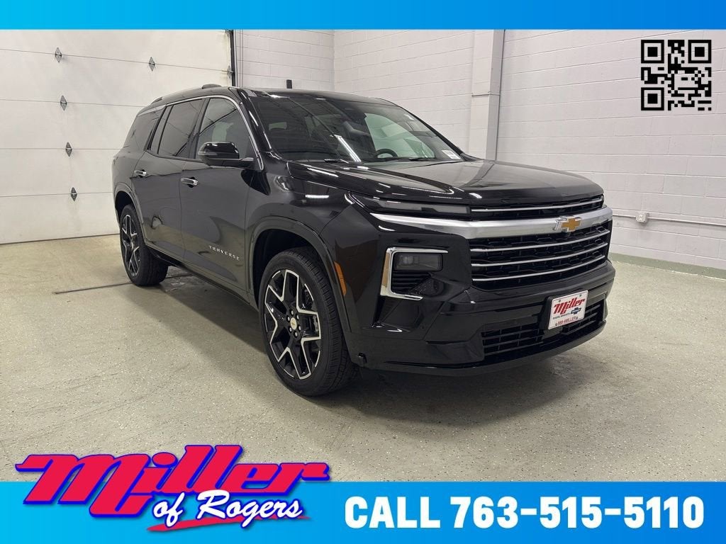 Mosaic Black Metallic 2026 Chevrolet Traverse SUV / Crossover Four-Wheel Drive Automatic