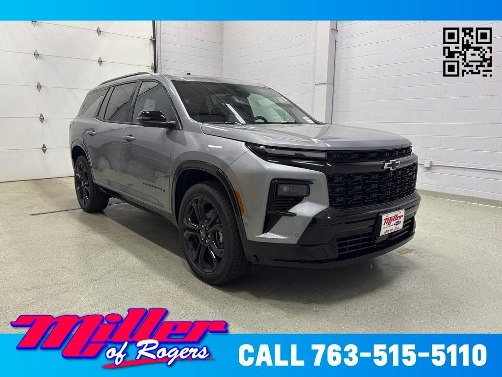 Sterling Gray Metallic 2027 Chevrolet Traverse SUV / Crossover Four-Wheel Drive Automatic