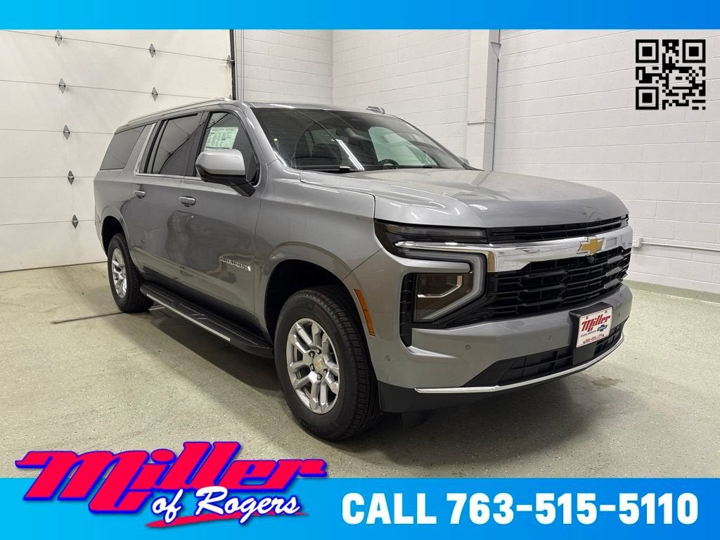 Sterling Gray Metallic 2026 Chevrolet Suburban SUV / Crossover Four-Wheel Drive Automatic