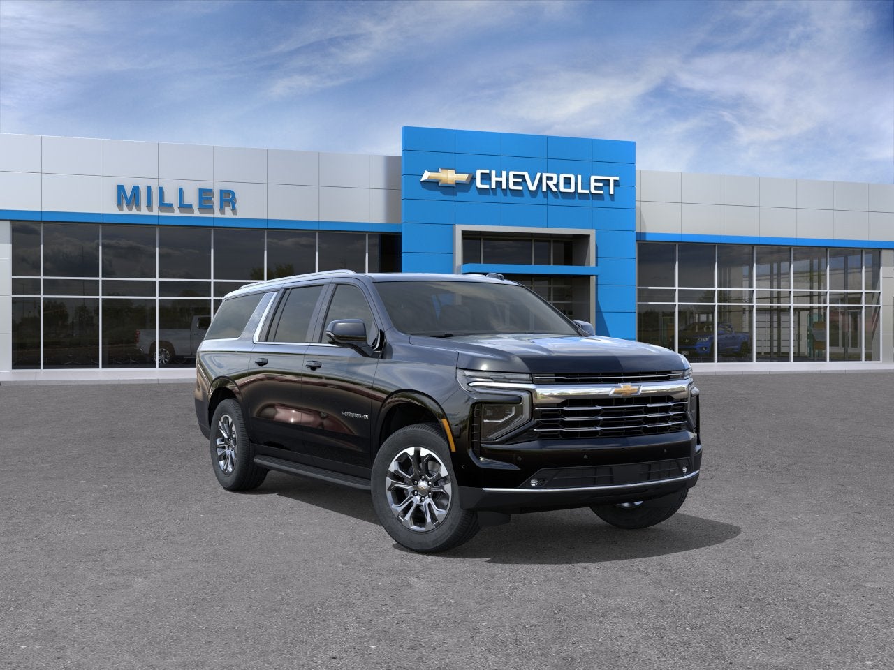 Black 2027 Chevrolet Suburban SUV / Crossover Four-Wheel Drive Automatic