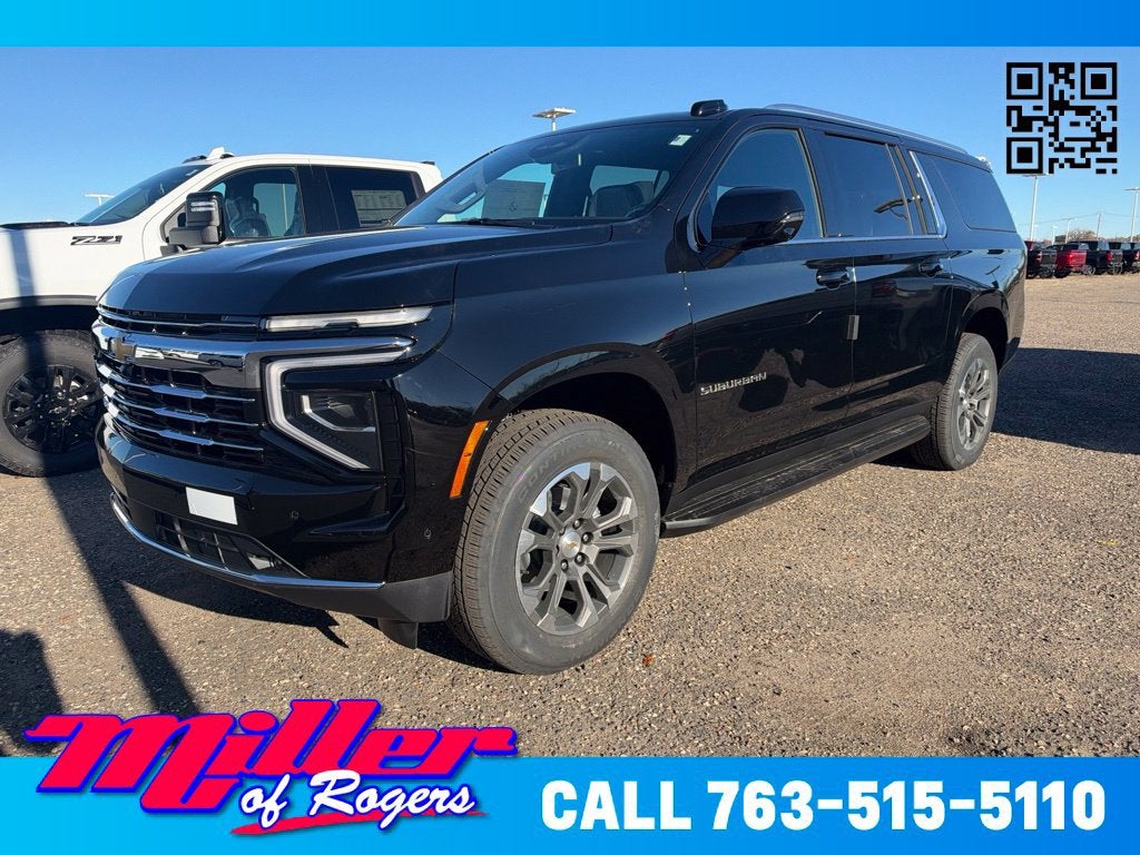 Black 2027 Chevrolet Suburban SUV / Crossover Four-Wheel Drive Automatic
