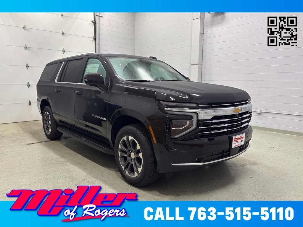 Black 2027 Chevrolet Suburban SUV / Crossover Four-Wheel Drive Automatic