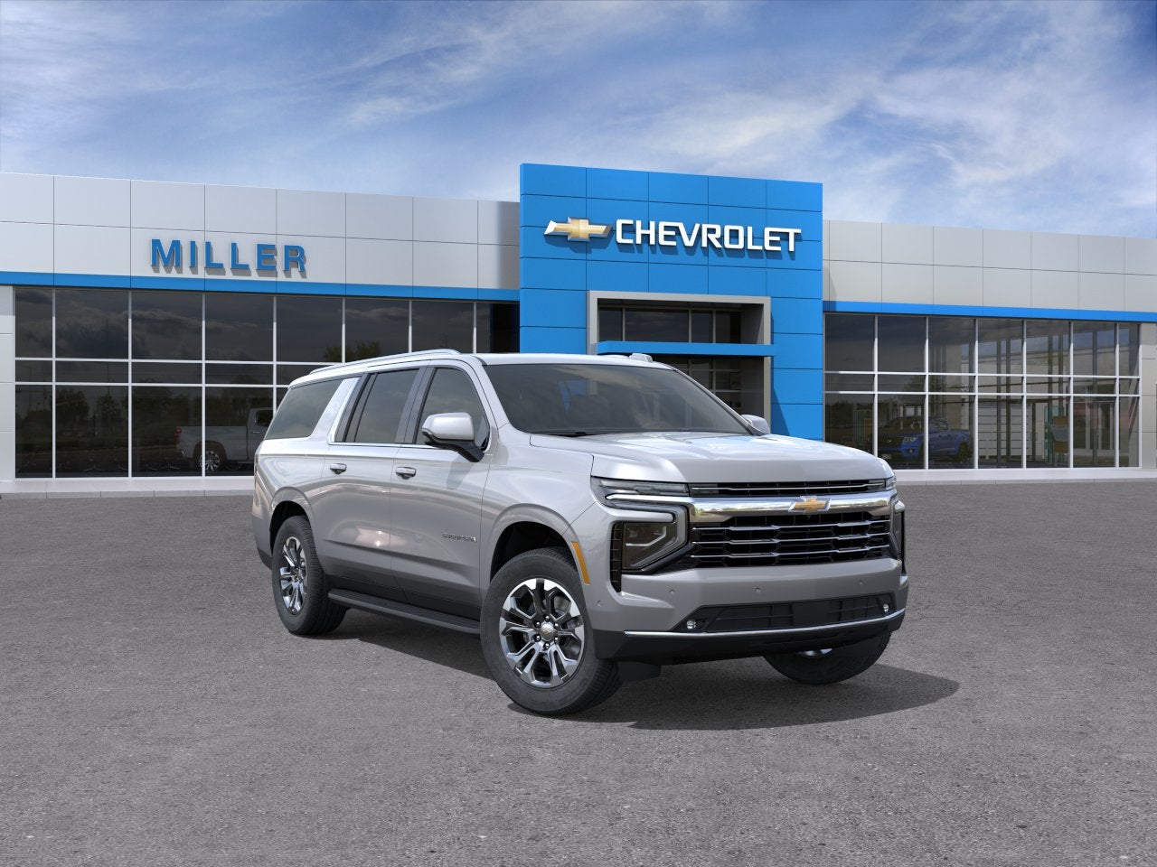 Sterling Gray Metallic 2027 Chevrolet Suburban SUV / Crossover Four-Wheel Drive Automatic
