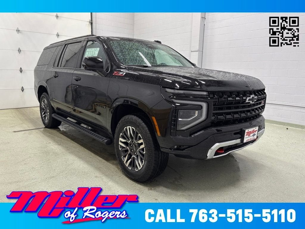 Black 2026 Chevrolet Suburban SUV / Crossover Four-Wheel Drive Automatic