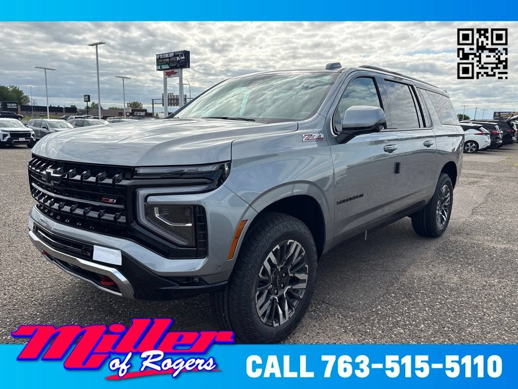 Sterling Gray Metallic 2026 Chevrolet Suburban SUV / Crossover Four-Wheel Drive Automatic