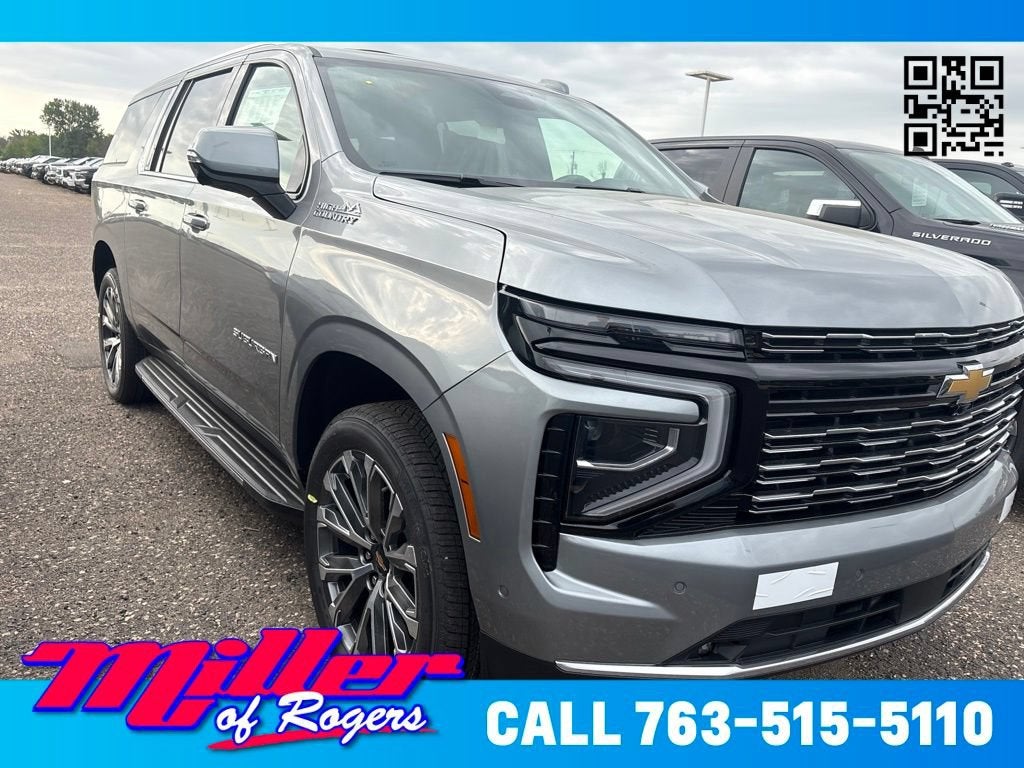 Sterling Gray Metallic 2026 Chevrolet Suburban SUV / Crossover Four-Wheel Drive Automatic