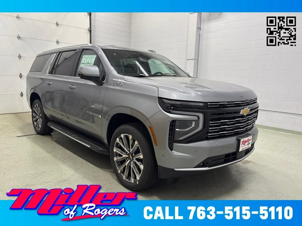 Sterling Gray Metallic 2026 Chevrolet Suburban SUV / Crossover Four-Wheel Drive Automatic