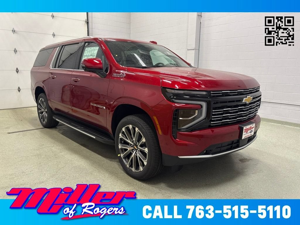 Radiant Red Tintcoat 2026 Chevrolet Suburban SUV / Crossover Four-Wheel Drive Automatic